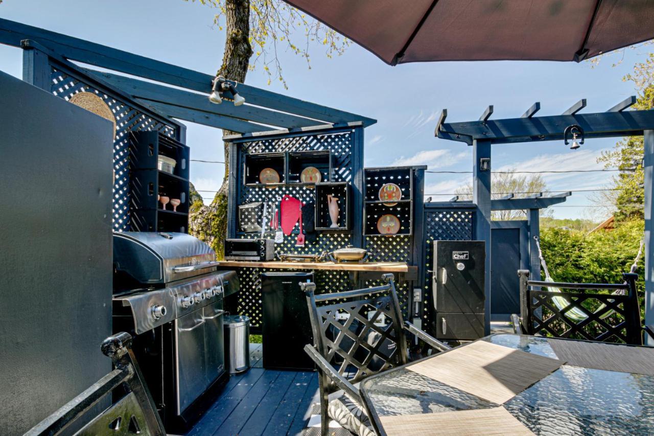 Grandes Piles Le Petit Manoir Spa Et Vue Sur Riviere St Maurice المظهر الخارجي الصورة